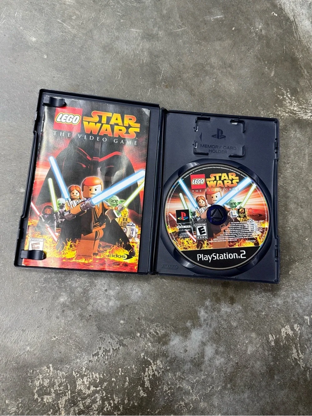 LEGO Star Wars The Video Game PS2 Black Label Complete CIB